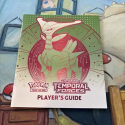 Pokemon ETB Player’s Guide Book Temporal Forces Green - Image 1