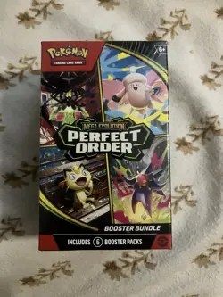 Pokemon TCG ME03: Perfect Order - Booster Bundle FACTORY SEALED - Image 1