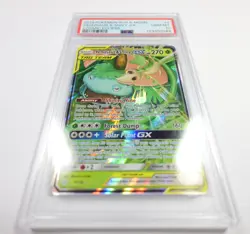 2019 PSA 10 GEM MT - Pokemon 1/236 Venusaur & Snivy GX Tag Team Card #60104B - Image 2