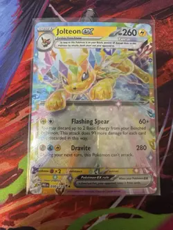 2025 Pokemon SV Prismatic Evolutions Jolteon ex Double Rare #030/131 SKU:812 - Image 1
