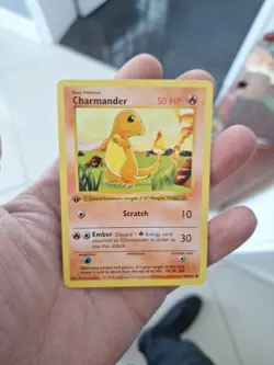 Pokemon TCG - Charmander - 1st Edition Shadowless - 46/102 - NM MINT - Image 2