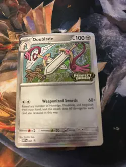 Pokemon TCG Doublade (Perfect Order Prerelease) ME: Mega Evolution Promo NM - Image 1