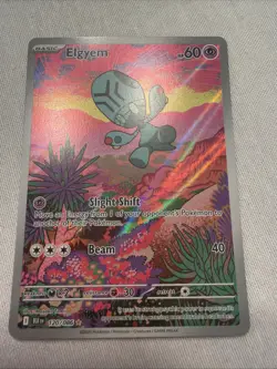 Pokemon TCG - Elgyem - 120/086 - Illustration Rare - SV: Black Bolt - Image 1