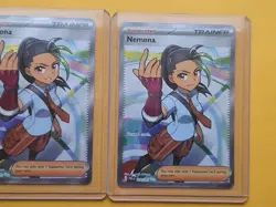 Pokemon TCG Nemona Trainer Full Art SV Paldean Fates 229/091 Chase X2! - Image 3