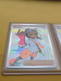 Pokemon TCG Nemona Trainer Full Art SV Paldean Fates 229/091 Chase X2! - Image 5