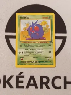 Pokemon Karte Bluzuk 63/64 Dschungel Set NM 1999 Jungle Pokemon TCG Venonat - Image 1