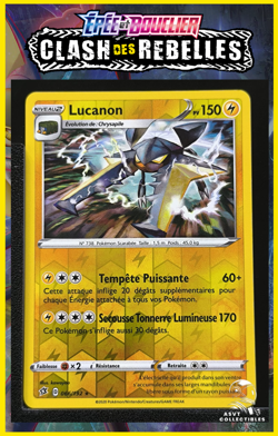 Carte Pokemon Lucanon 066/192 Holo Reverse EB02 Clash Des Rebelles FR - Image 1