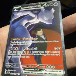 Team Rockets Mewtwo EX 281/217 Ascended Heroes SIR Pokemon 281/217 Mint - Image 2