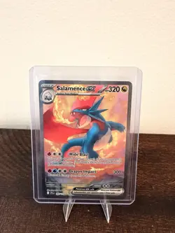 Salamence ex Pokemon TCG 187/159 SV09 Journey Together Holo Special Illustratio… - Image 1