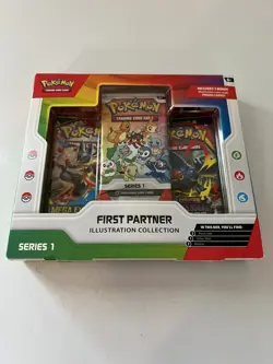 Pokemon TCG First Partner Illustration Collection Series 1 New Sealed - Image 1