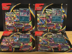 Pokemon TCG Phantasmal Flames Blister Pack Bundle - New & Sealed - 16 packs - Image 2