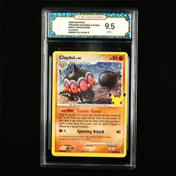 TQG 9.5 MINT+ 2008 Pokemon ENG Claydol 15/106 R(3) - Image 1