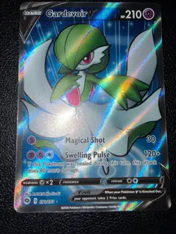 GARDEVOIR V 070/073 RARE ULTRA CHAMPION'S PATH POKEMON NM - Image 1