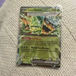 Pokemon Teal Mask Ogerpon ex Holo #012/131 SV: Prismatic Evolutions Near Mint - Image 1