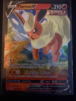 FLAREON V SWSH149 HOLO P SWORD & SHIELD PROMO POKEMON NM/M - Image 1