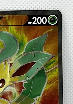 Pokemon TCG Leafeon v Evolving Skies Holo Ultra Rare Full Art NM Condition - Image 3