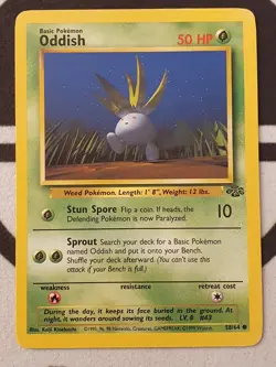 Pokemon Karte Myrapla 58/64 Dschungel Set NM 1999 Jungle Pokemon TCG - Image 2