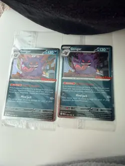 Pokemon TCG Perfect Order Gengar GameStop Stamped Promo 50/88 Sealed X2 + Holo - Image 2