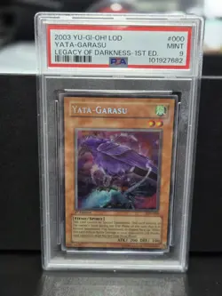 2003 Yu-Gi-Oh! Yata-Garasu 1st ED. LOD-000 PSA 9 - Image 1