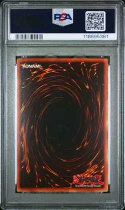 2002 YU-GI-OH! PSV-PHARAOH'S SERVANT 1ST ED #000 JINZO PSA 8 - Image 2