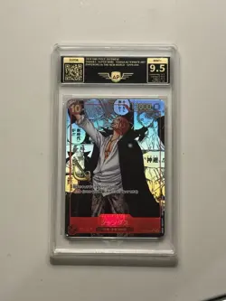 One Piece Shanks Manga AP 9.5 Mint+ OP09-004 Emporers In The New World PSA BGS - Image 1