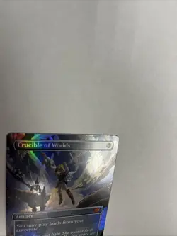 Crucible Of Worlds Borderless Foil Card #393 MTG LP - Image 3