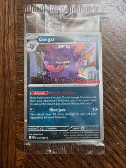 Pokemon Gengar GameStop Stamp Promo Card 050/088 - Image 1