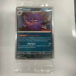 GENGAR 050/088 GAMESTOP PROMO PERFECT ORDER POKEMON CARD - Image 1