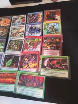 Chaotic Dawn Of Perim Gold Letter Rare 23 Card lot TCG CCG (*) - Image 4