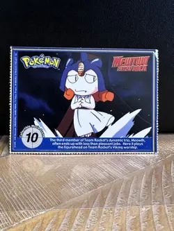 Snorlax 1999 Original 151 Pokemon Burger King PokeTrivia Trading Card #143 - Image 3
