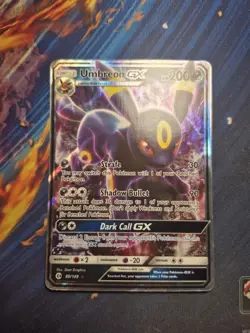 Umbreon GX 80/149 - NM / MINT - Sun & Moon Base - Ultra Rare Pokemon Card - Image 1