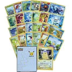 Pokemon TCG First Partner Pack Complete Set of 25 Jumbo Cards + Binder + Extras - Image 2