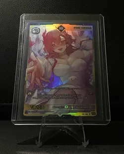 VCard Awakened Worlds 1st Edition Pink Vienna Ultra Rare 10 Holo Card - Image 1