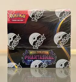 Pokemon Phantasmal Flames Booster Box 36 Packs Sealed New TCG Rare Cards - Image 1