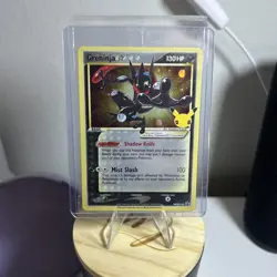 Pokemon TCG Greninja Star Gold Star Promo Card Sealed, #SWSH144 - Image 1