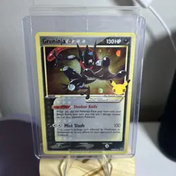 Pokemon TCG Greninja Star Gold Star Promo Card Sealed, #SWSH144 - Image 3
