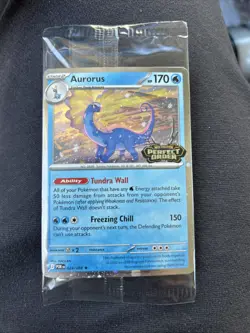 1x Pokemon Aurorus Perfect Order Promo Holo Card 024/088 TCG SEALED - Image 1
