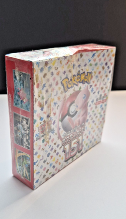 Pokemon Japanese sv2a Pokemon Card 151 Booster Box Sealed Dented Save$ 190327 - Image 2