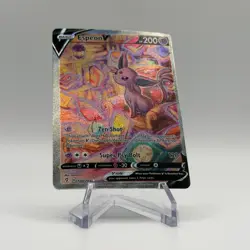 Pokemon TCG Pokemon Espeon V (Alternate Full Art) - SWSH07: Evolving Skies - Image 1