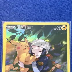 Pokemon Swsh11: Lost Origin Pikachu TG05/TG30 Full Art Ultra Rare Holo 2022 - Image 3