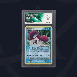 Kyogre Gold Star Holo ACE 4 Pokemon EX Delta Species 112/113 - Image 3