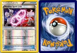 Mewtwo Spirit Link 144/162 UC BREAKthrough Pokemon Reverse Holo NM - Image 3