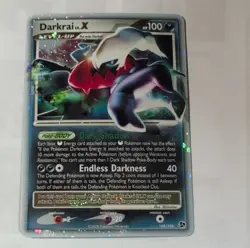 Pokemon Darkrai LV.X Great Encounters 104/106 Ultra Rare Holo HP100 - Image 1
