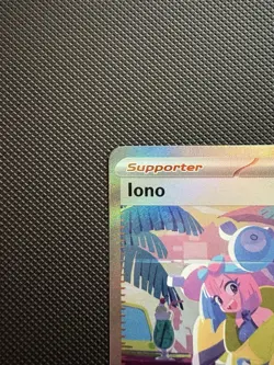 Pokemon Iono 237/091 Paldean Fates Special Illustration Rare NM - Image 2
