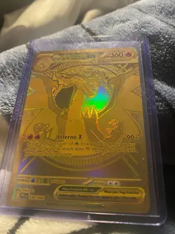 🔥Pokemon TCG-Mega Charizard X ex-130/094-Me02: Phantasmal Flames-Holo-M/NM!🔥 - Image 1