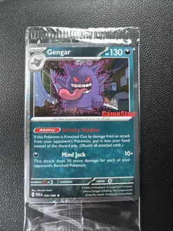 Pokemon Gengar GameStop Promo Card 050/088 ReverseHolo Pokemon TCG Perfect Order - Image 1