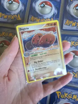 Pokemon TCG Dugtrio EX Crystal Guardians Holo Rare * 5/100 Reverse Holo 2006 - Image 1