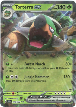 Torterra ex - Double Rare - Temporal Forces - Pokemon - Image 1