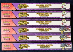 Pokemon Ascended Heroes Premium Poster Collection New Sealed x6, Read - Image 4