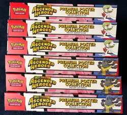 Pokemon Ascended Heroes Premium Poster Collection New Sealed x6, Read - Image 5